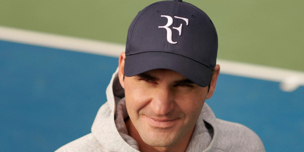 Roger Federer vuelve a comercializar remeras con su ic&oacute;nico logo &quot;RF&quot;