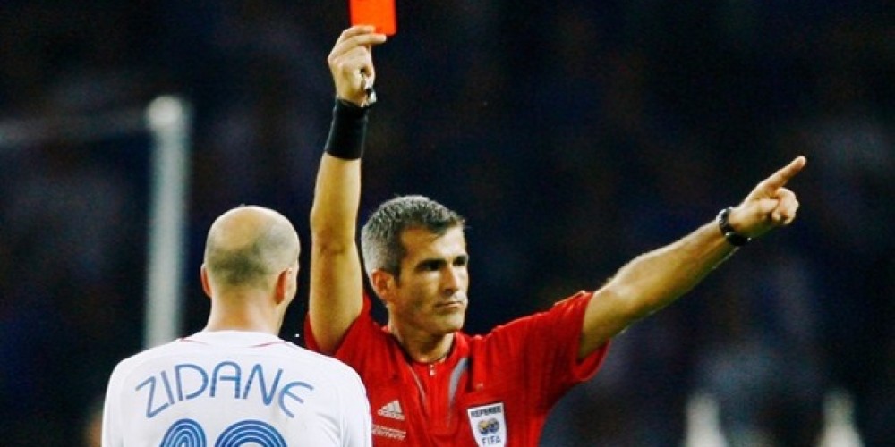 Los jugadores que m&aacute;s tarjetas recibieron en los mundiales