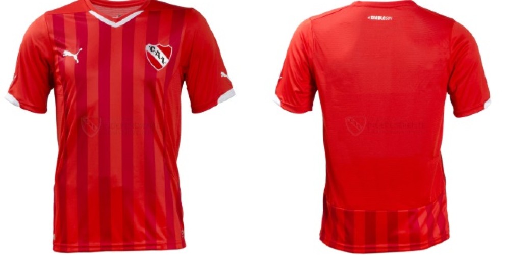 Puma lanzó la camiseta especial de Independiente por sus 110 años