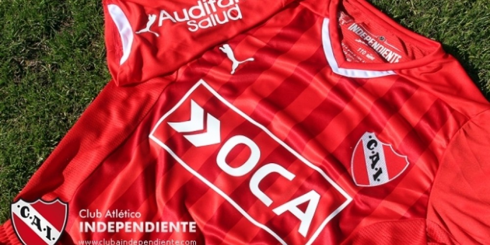 Independiente estrena su nueva camiseta Puma con Oca como sponsor