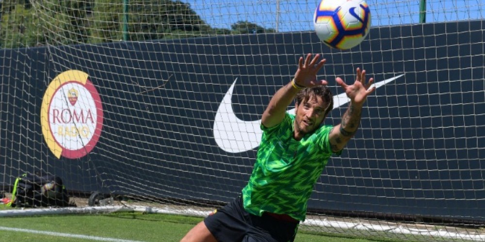La camiseta de entrenamiento de la Roma inspirada en la camiseta alternativa de Nigeria