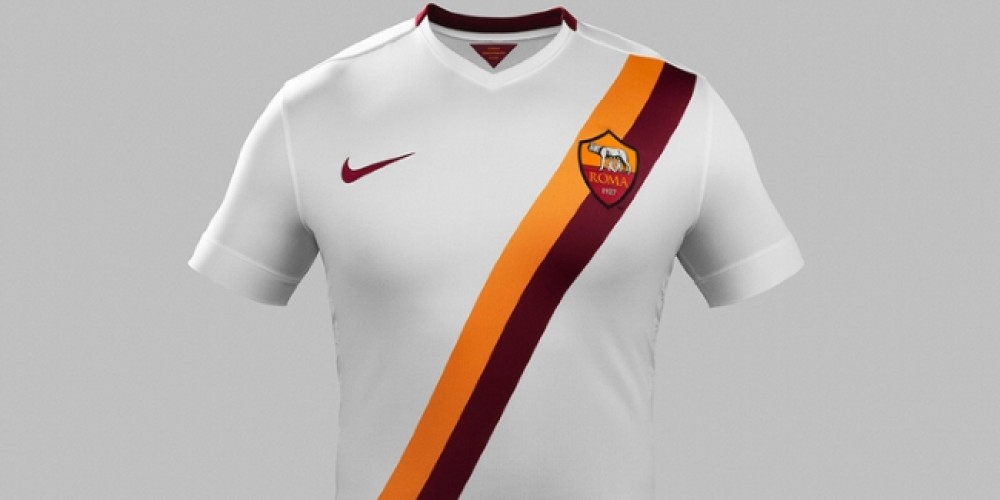 Nike presentó la camiseta suplente de la Roma