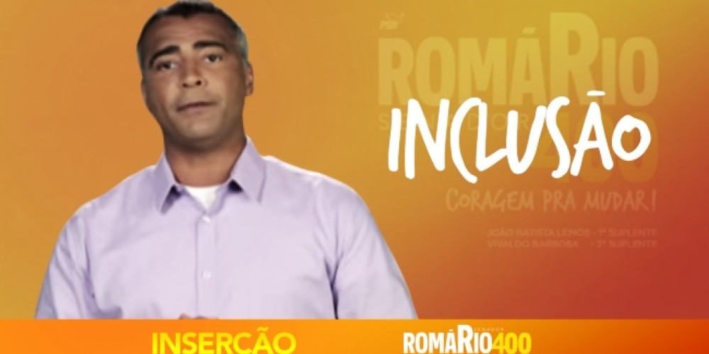 Romario ser&aacute; senador por R&iacute;o de Janeiro