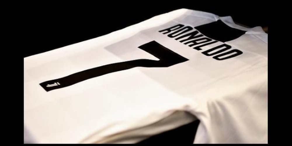 ¿Cómo se puede reciclar la camiseta del Real Madrid para tener la nueva camiseta de Ronaldo en la Juventus?