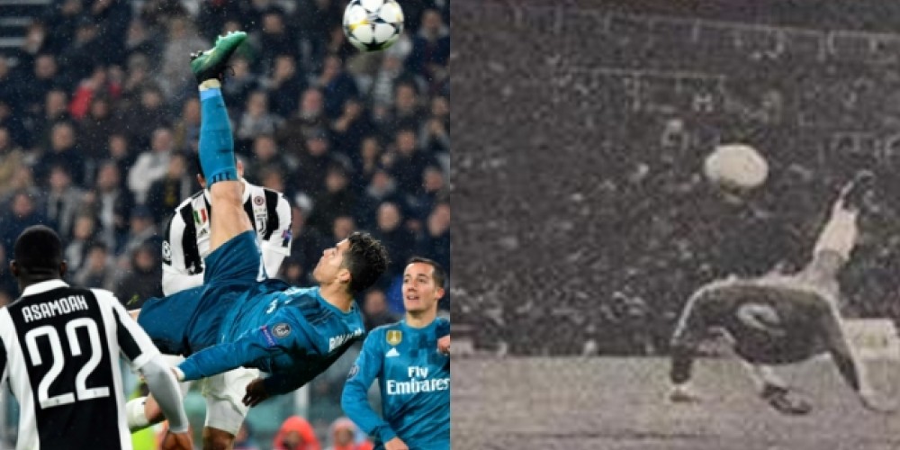 El origen de la primera “chilena” y los récords en Twitter que rompió el gol de Cristiano Ronaldo