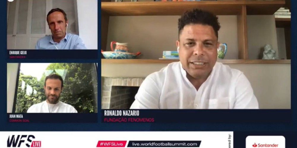 La otra cara de Ronaldo con su fundación benéfica: "Los jugadores están cada vez más comprometidos"