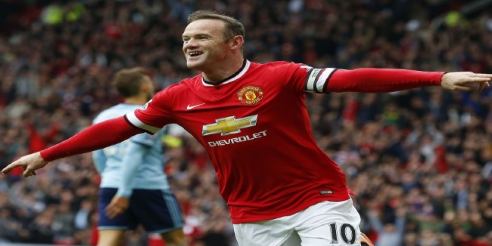 Wayne Rooney hace historia y es el segundo m&aacute;ximo goleador de la Premier League