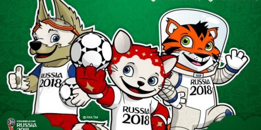 Un gato, un tigre y un lobo, las posibles mascotas de Rusia 2018