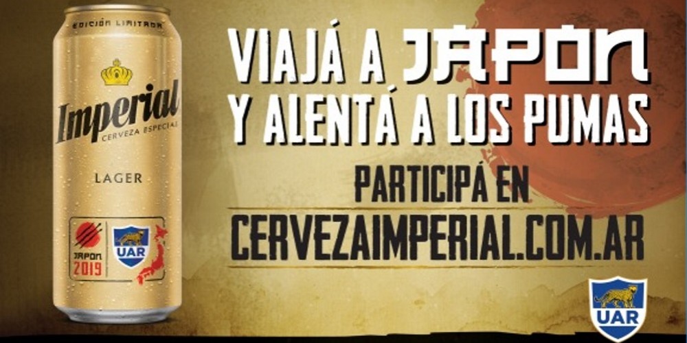 Viajá a Japón con Cerveza Imperial para alentar a Los Pumas