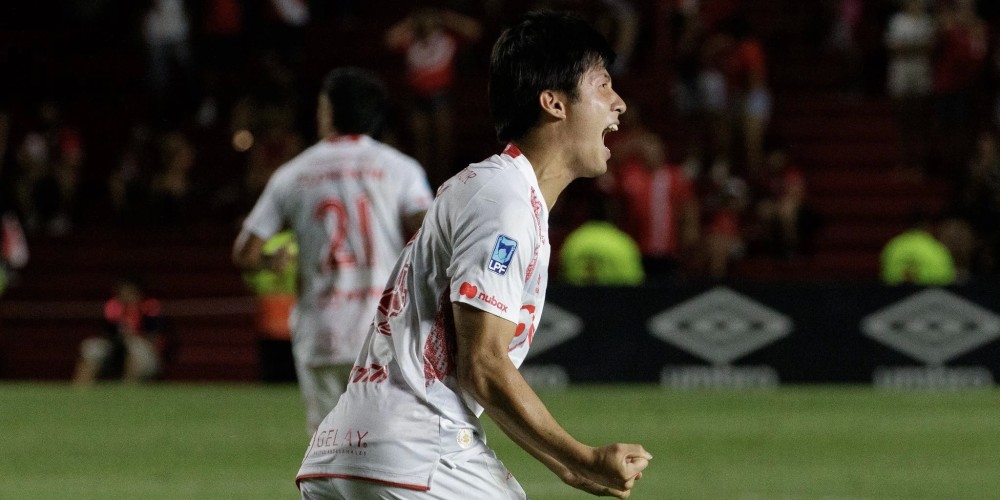 Qui&eacute;n es Ryoga Kida, el japon&eacute;s que convirti&oacute; el empate para Argentinos Juniors ante Barracas