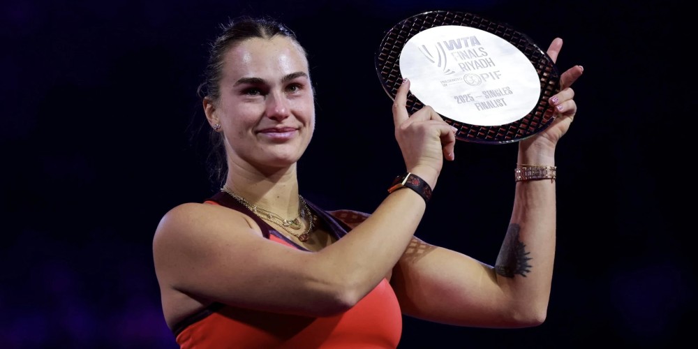 Sabalenka termina 2025 como la mejor tenista del mundo y con un premio récord