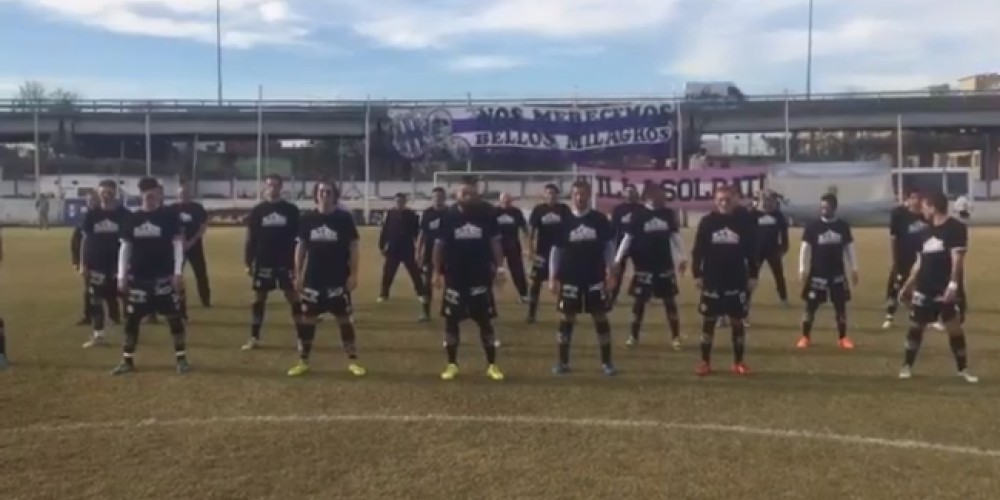 Sacachispas: el equipo del ascenso argentino que desafió a los All Blacks con su propio ‘haka’