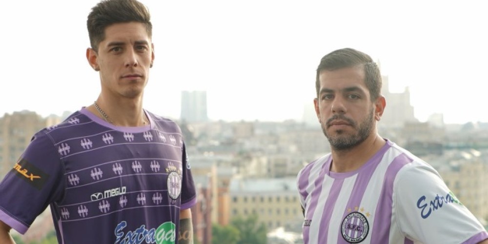 Sacachispas present&oacute; sus nuevas camisetas desde Rusia