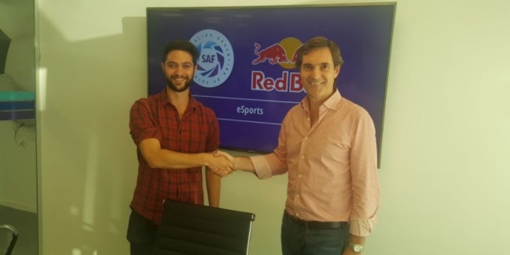 Red Bull se convirtió en sponsor de los eSports de la Superliga Argentina