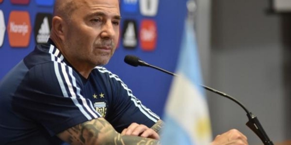 El pedido de Sampaoli a los jugadores y a la AFA antes de que empezara el partido