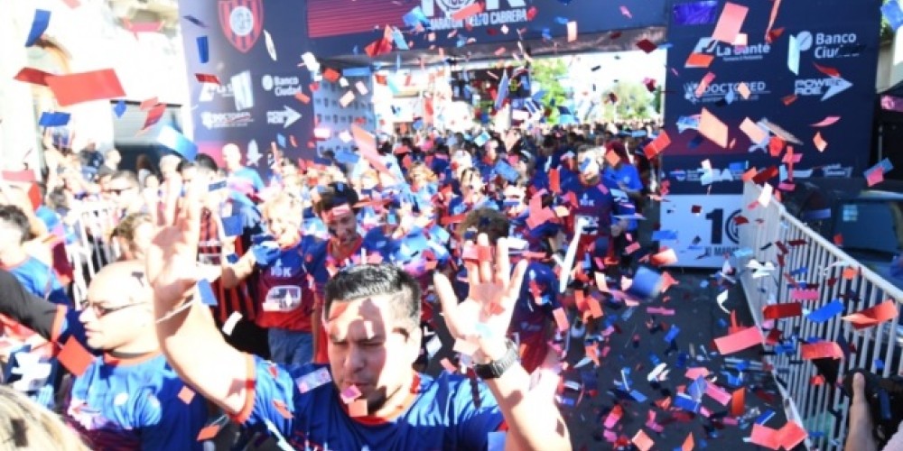 San Lorenzo celebró su 11° Maratón de Boedo al Bidegain