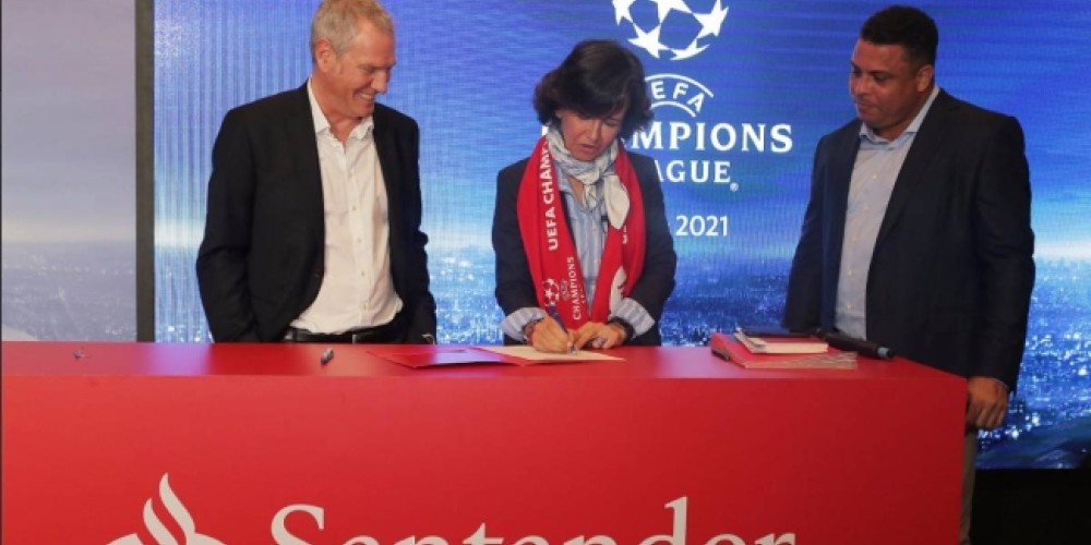 El Banco Santander deja Ferrari y la Fórmula 1 para convertirse en patrocinador de la UEFA Champions League