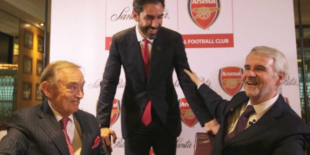 Una marca chilena de vinos es el nuevo sponsor del Arsenal