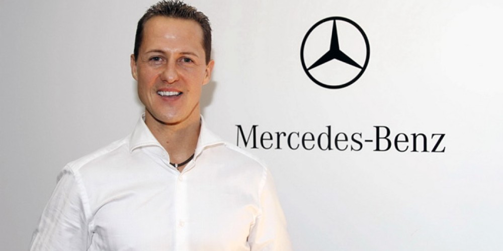 Michael Schumacher, nuevo embajador de Mercedes Benz