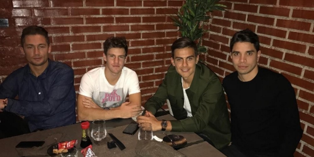 Paulo Dybala y un imperdible encuentro con el &ldquo;Peque&rdquo; Schwartzman 