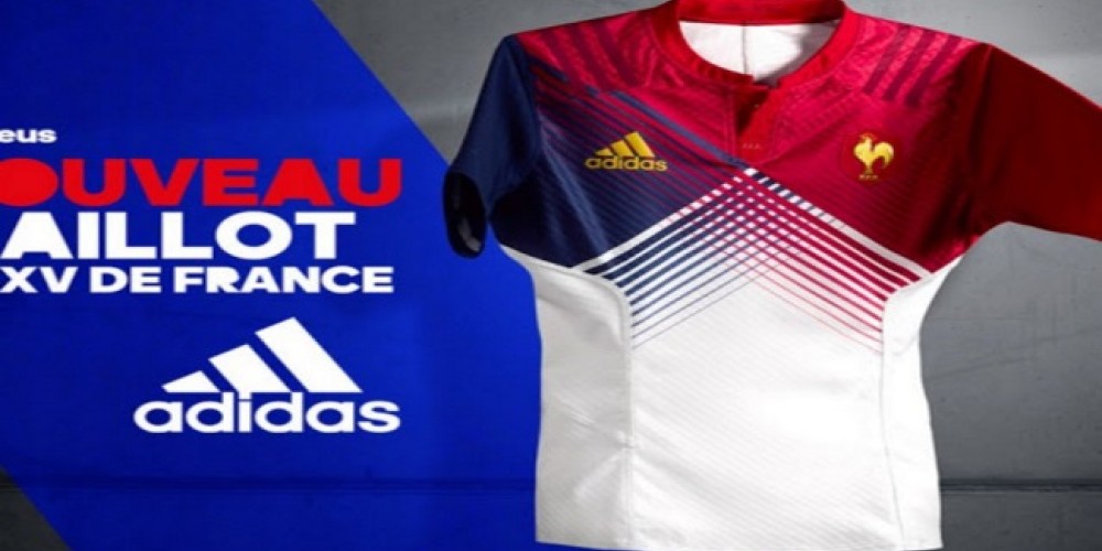 adidas presentó la nueva camiseta de Francia para el Seis Naciones
