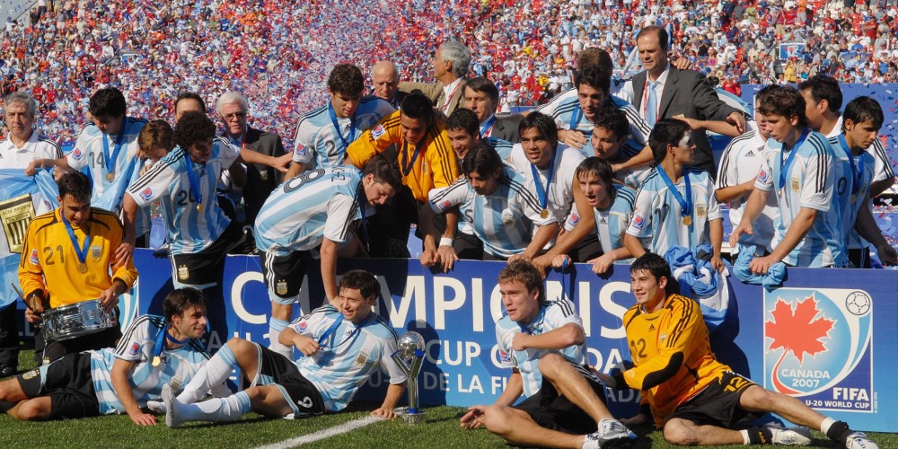 Con la Selecci&oacute;n Argentina como l&iacute;der, la tabla de los campeones del Mundial Sub-20