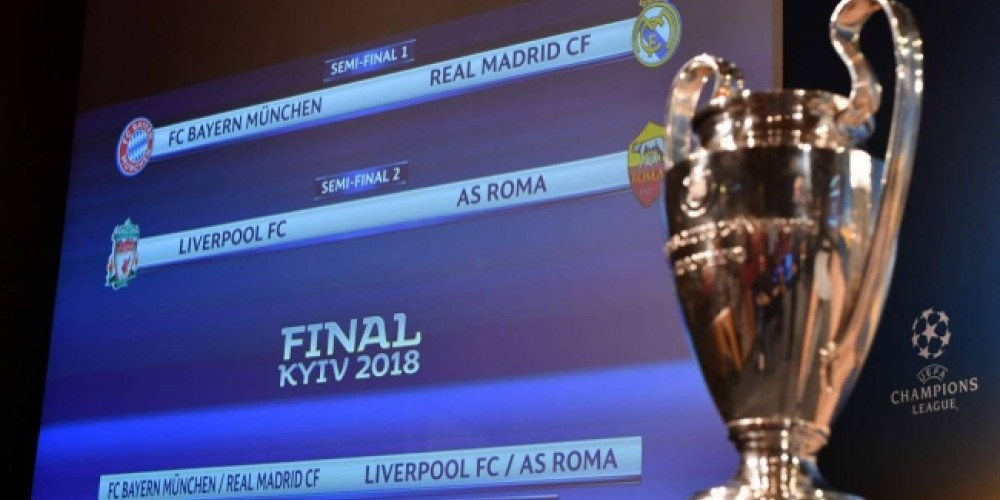 &iquest;Qu&eacute; dicen las apuestas sobre las semifinales de la Champions League?