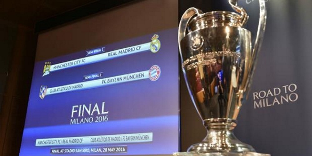 Las semifinales de la Champions League ser&aacute;n dos duelos entre adidas y Nike