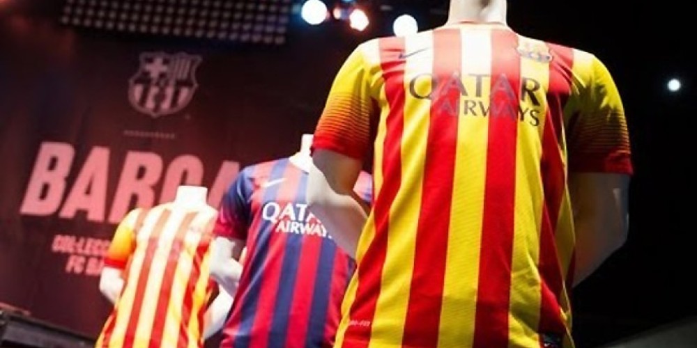 La camiseta alternativa del Barcelona, éxito en ventas