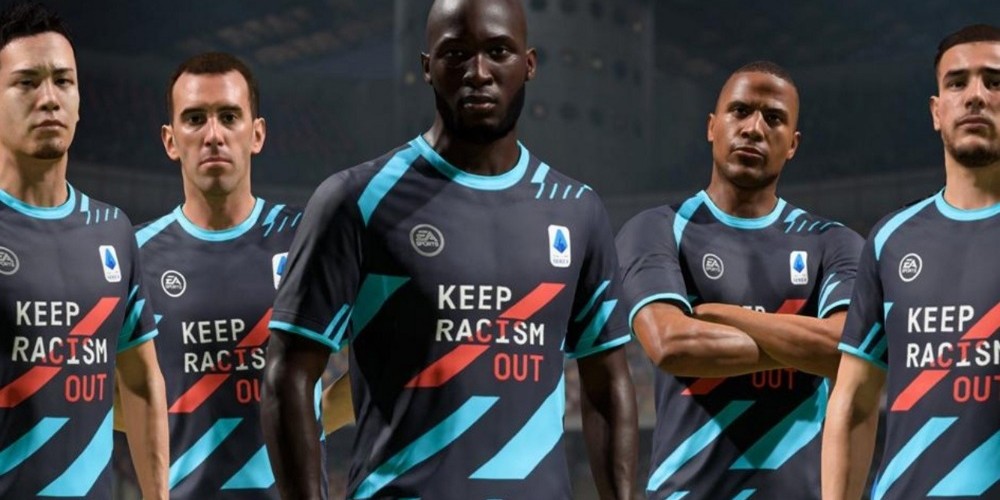 La Serie A lanz&oacute; una campa&ntilde;a anti racismo en el FIFA 21