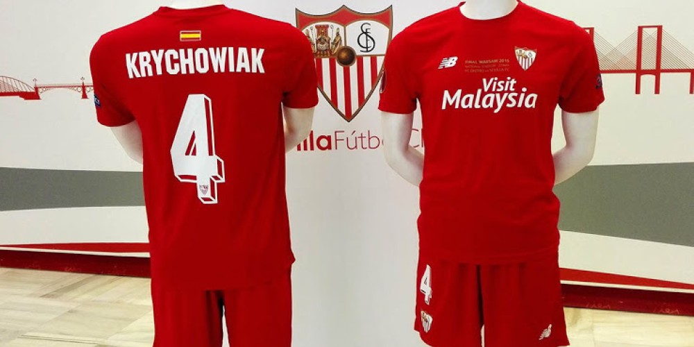 El Sevilla ya tiene su camiseta especial para la final de la Europa League