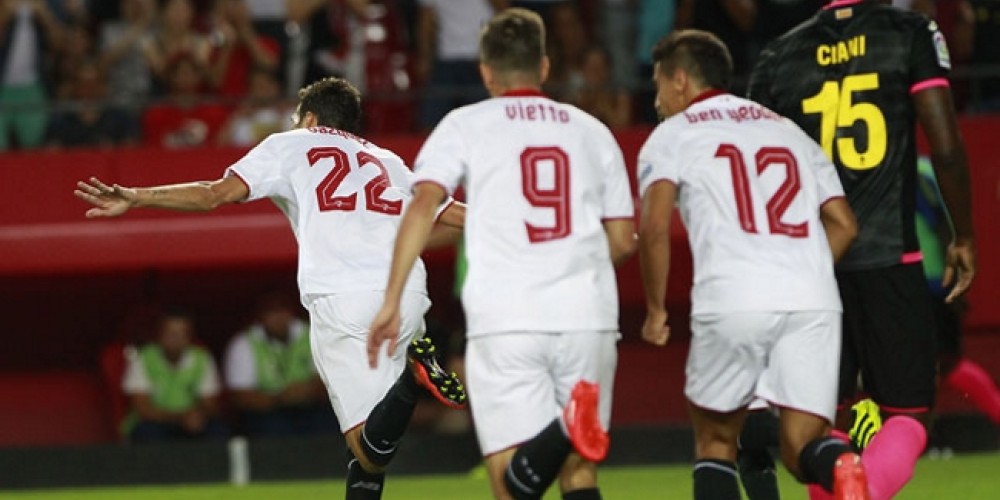 Con Sampaoli y seis latinos, el Sevilla busca un patrocinador en Sudam&eacute;rica