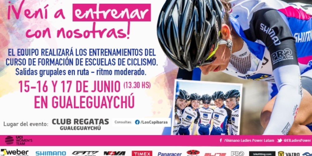 Shimano en Gualeguaych&uacute;, con Muszkat a la cabeza