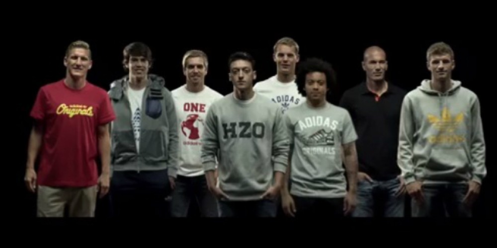 adidas reúne a sus estrellas y le da la bienvenida a Özil