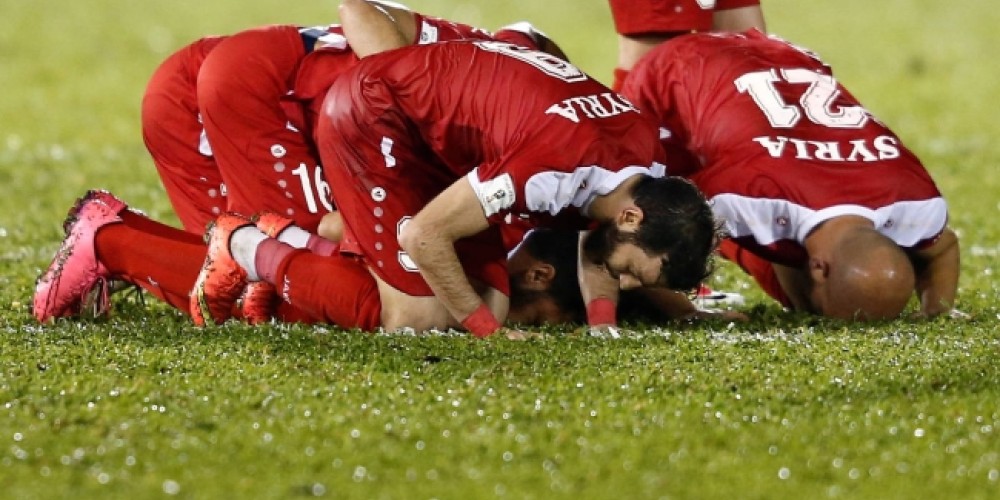 Siria, inmerso en guerra civil, se clasificó al repechaje para Rusia 2018