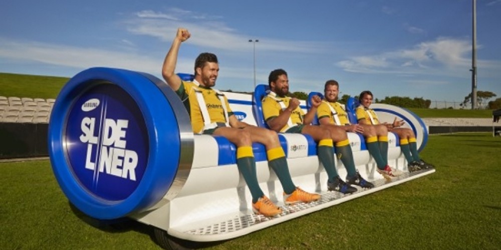 Samsung present&oacute; &ldquo;SlideLiner&rdquo;, sus asientos m&oacute;viles para los estadios