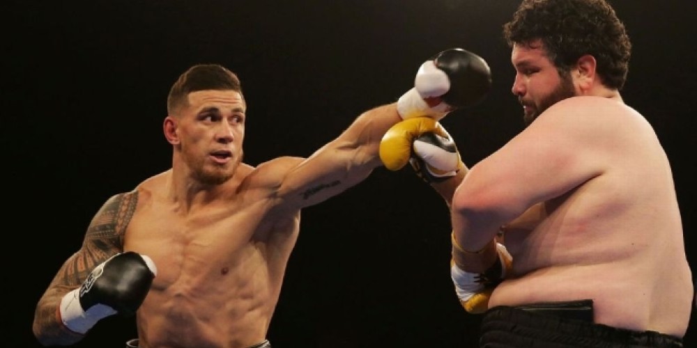 La figura de los All Blacks que boxeará con una de las estrellas de la Rugby League