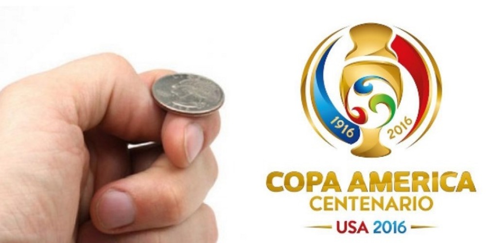 Un grupo de la Copa Am&eacute;rica puede definirse con una moneda al aire