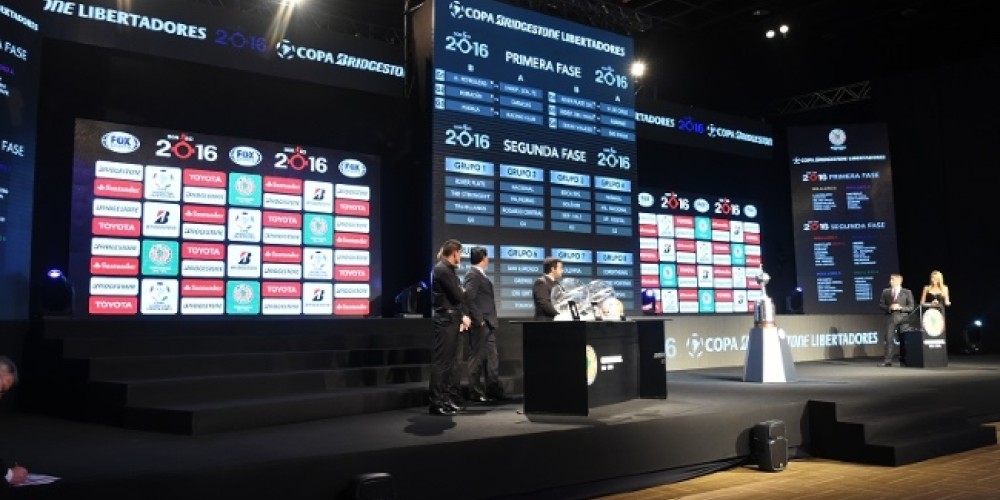 Se conocieron los grupos de la Copa Libertadores 2016