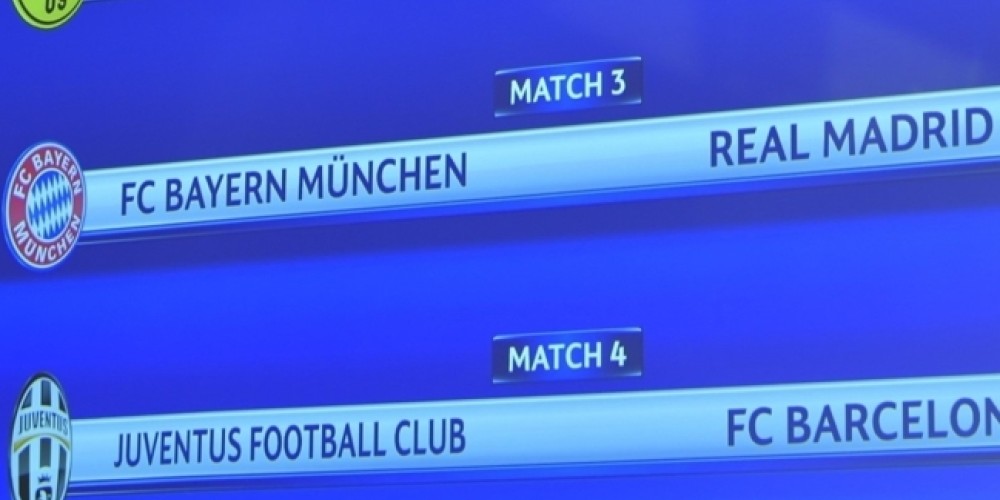Así se jugarán los cuartos de final de la Champions League y la Europa League