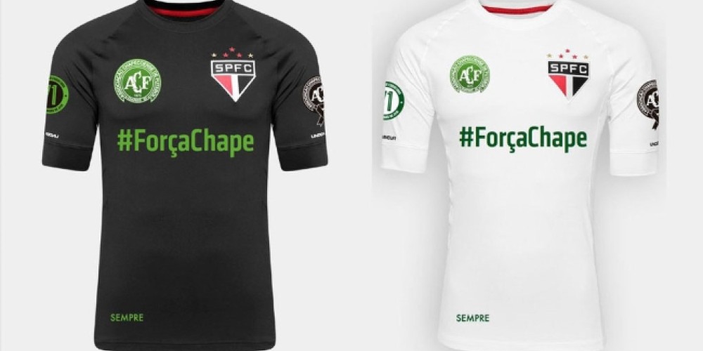 São Paulo lanzó su propia edición limitada en homenaje a Chapecoense