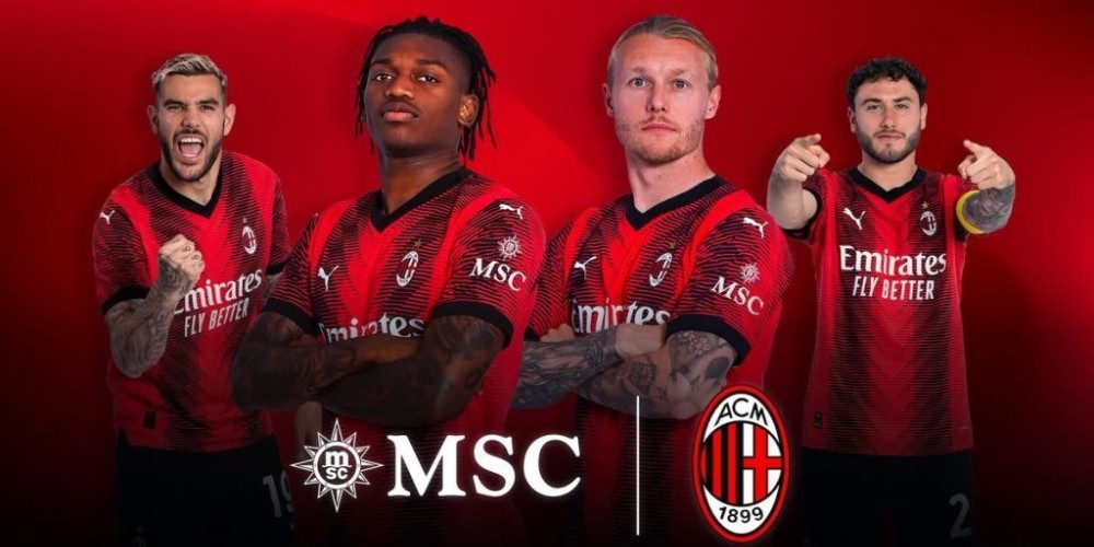 El nuevo sponsor del AC Milan para las mangas de su camiseta