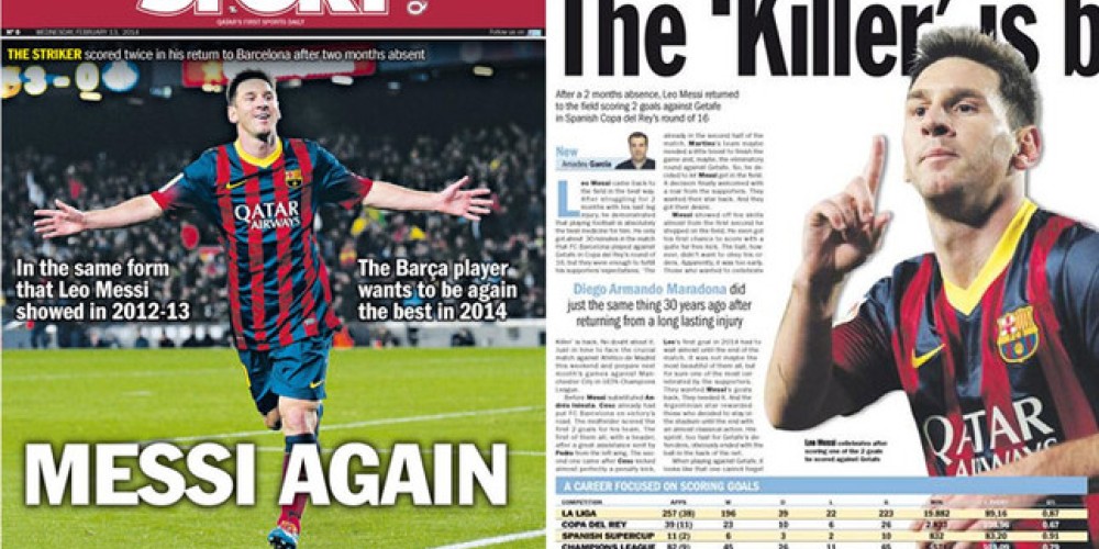 El diario SPORT lanz&oacute; su edici&oacute;n para Qatar