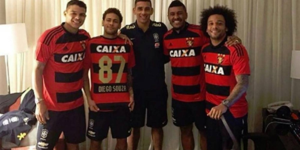 El equipo brasileño que vistió a Marcelo y Neymar durante las Eliminatorias