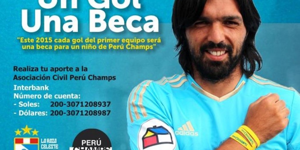 Sporting Cristal lanz&oacute; una campa&ntilde;a para los ni&ntilde;os con bajos recursos de Per&uacute;
