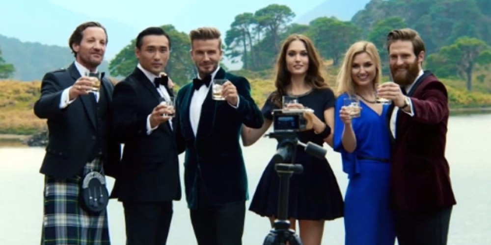 El whisky de Beckham ya tiene su spot