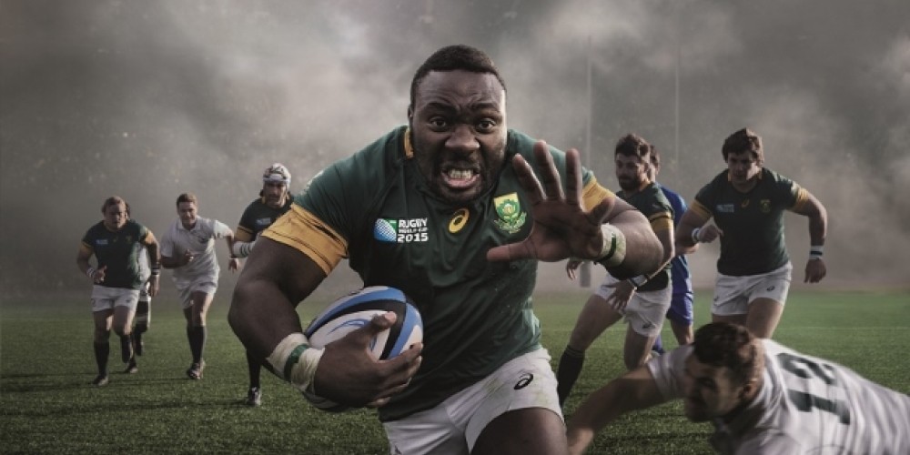 Los Springboks ya tienen su camiseta Asics para la Copa del Mundo de Rugby