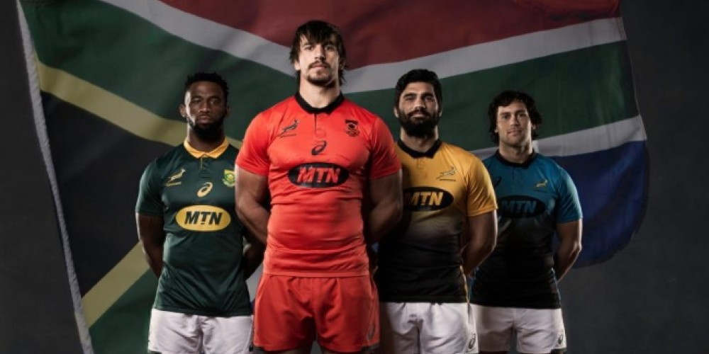 Los Springboks cambiarán de color su camiseta en homenaje al fin del Apartheid