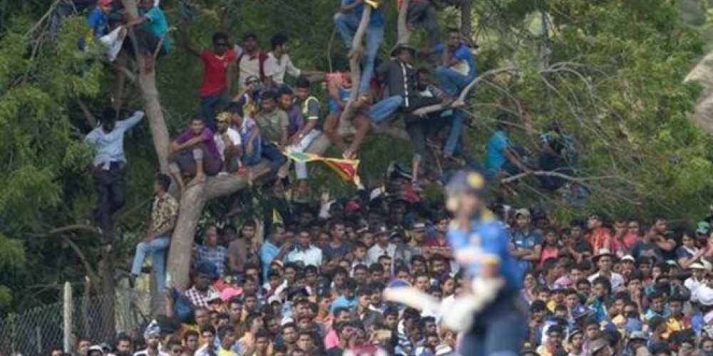 45 mil personas fueron a un estadio que estaba preparado para 18 mil