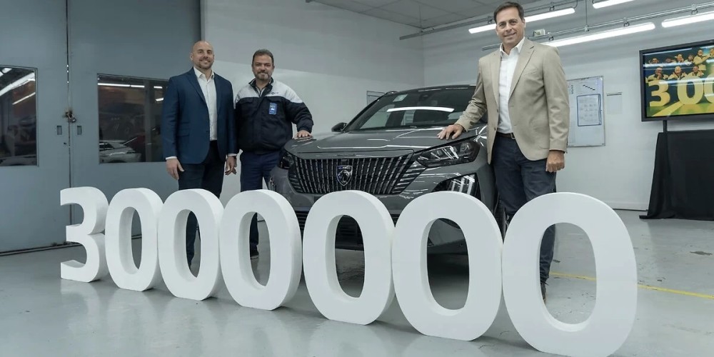 Stellantis alcanz&oacute; las 3.000.000 de unidades producidas en su planta de El Palomar